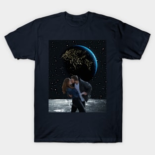 LOVERS IN THE NIGHT. T-Shirt